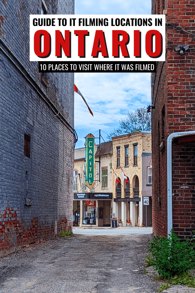 IT Filming Locations in Ontario pin