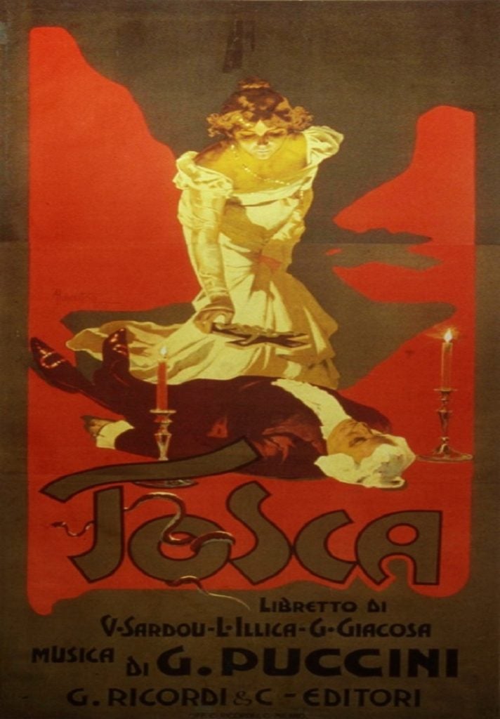 poster-tosca giacomo puccini