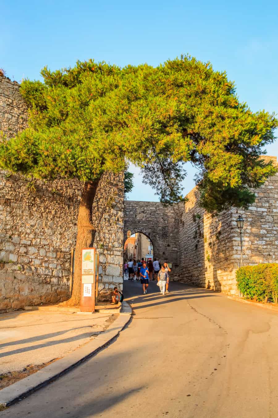 Erice Trapani gate, one of the three entrances to the Medieval town