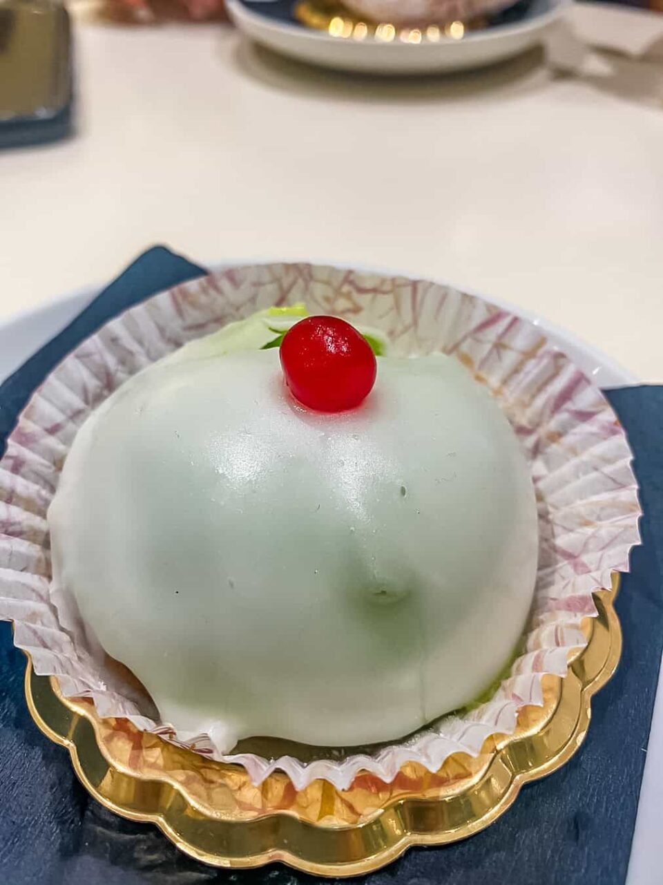 Cassata Siciliana at Maria Grammatico pastry shop in Erice, Sicily