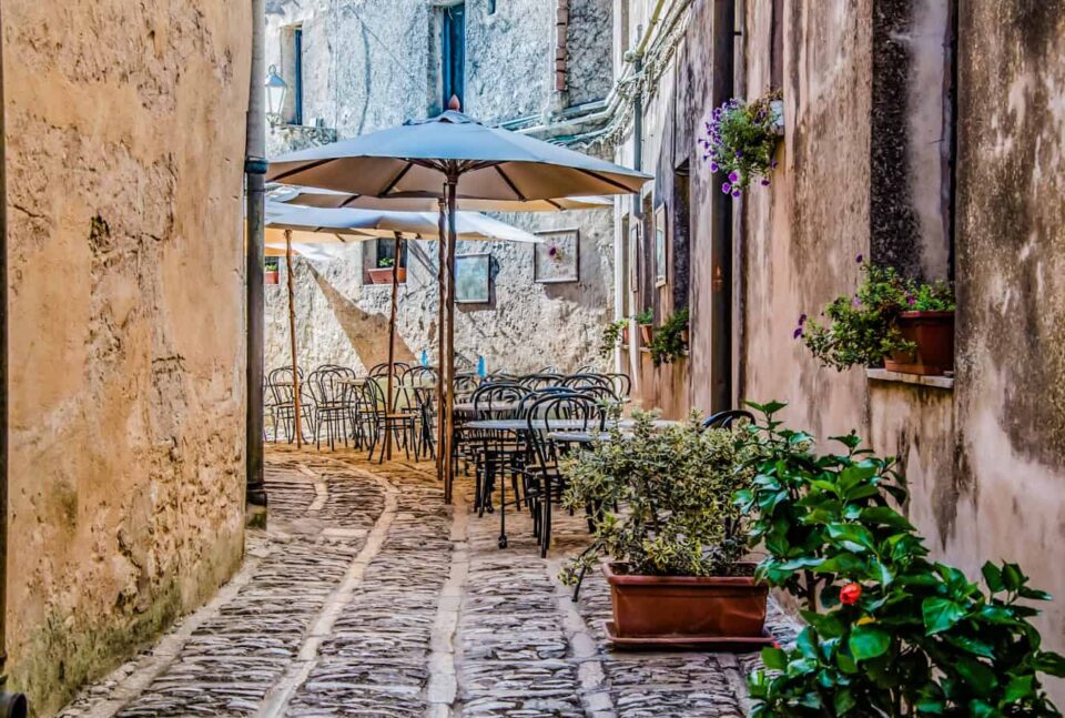 Erice Medieval town