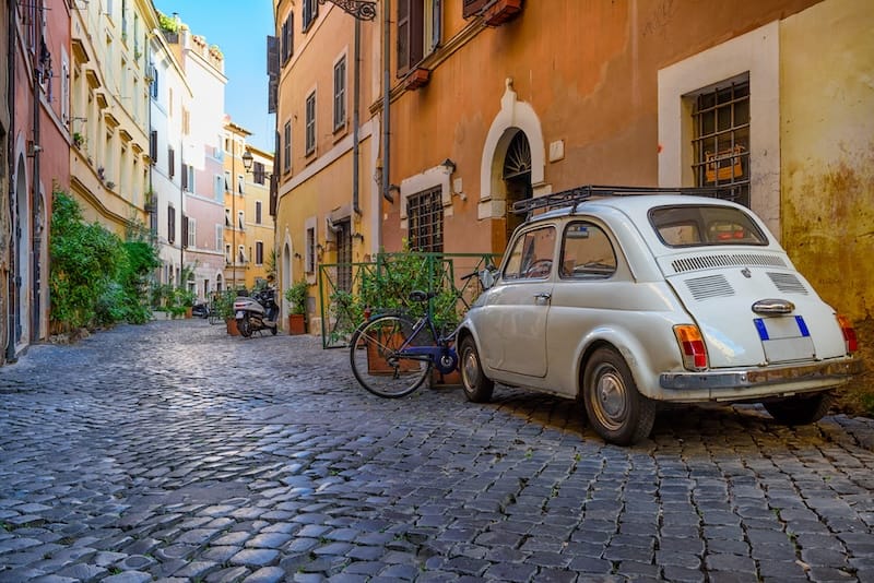 Trastevere is a great place for food and drinks