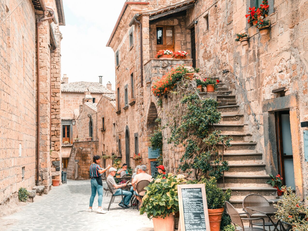 dinner in Italy