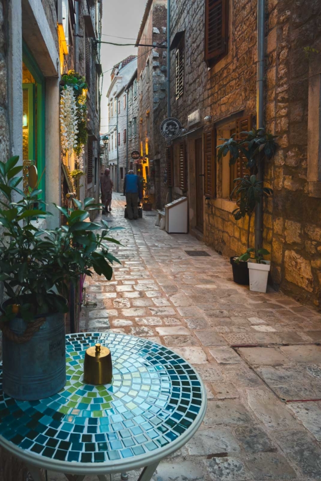 Streets of Stari Grad, Croatia