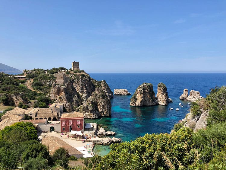 Famous Beach at Scopello