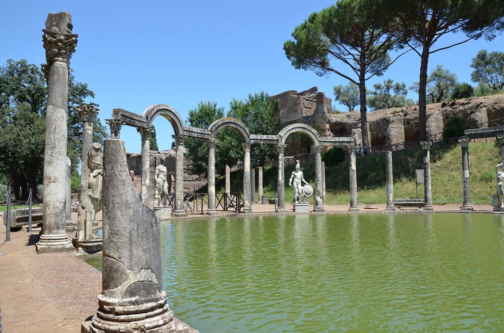 Hadrian's Villa in Tivoli