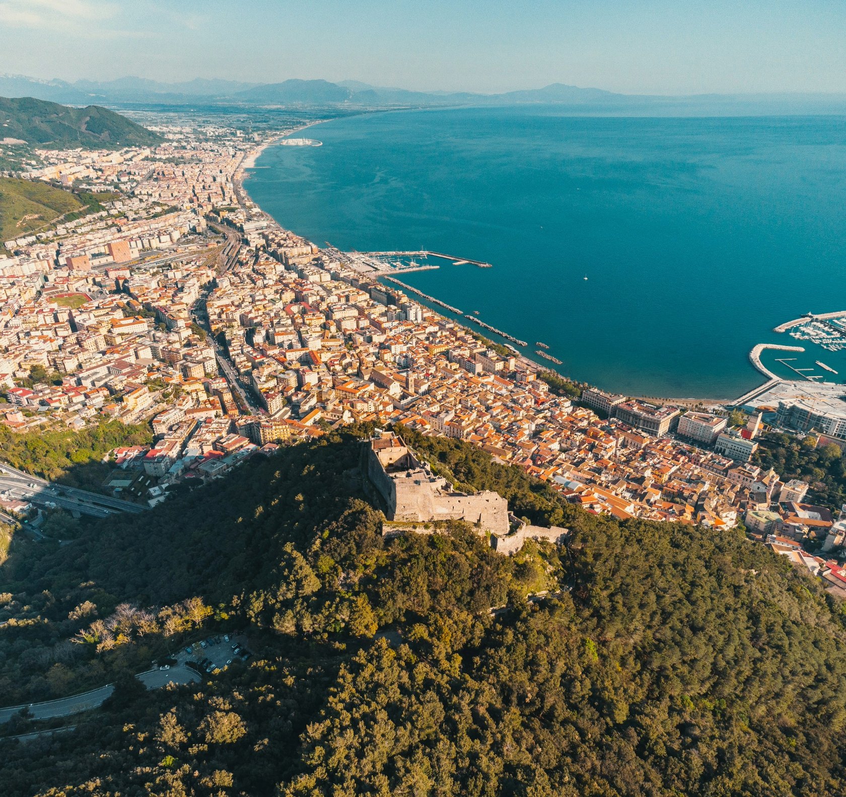 Day trip from Rome to Salerno