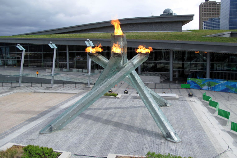 The Olympic Cauldron from the 2010 Winter Olympics in Vancouver