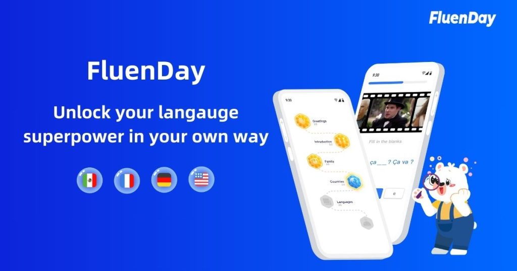 FluenDay - Unlock Your Language Superpower