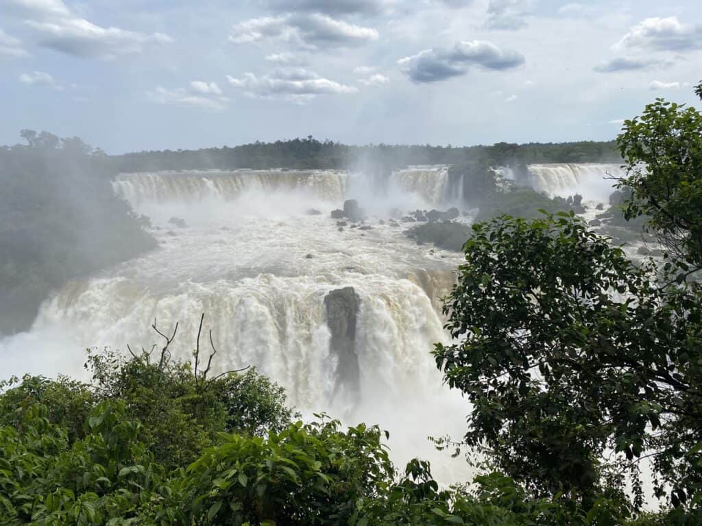 Breathtaking views of Iguazu Falls from the Brazilian side