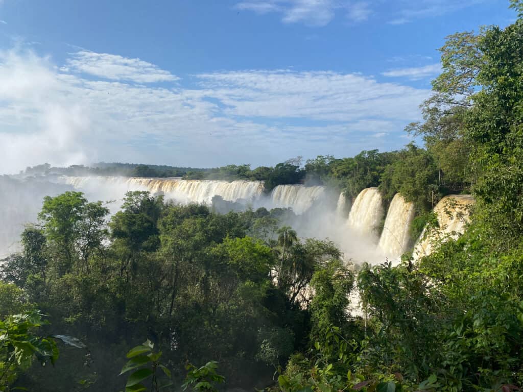 Iguassu Falls on both Argentine and Brazilian sides in one day