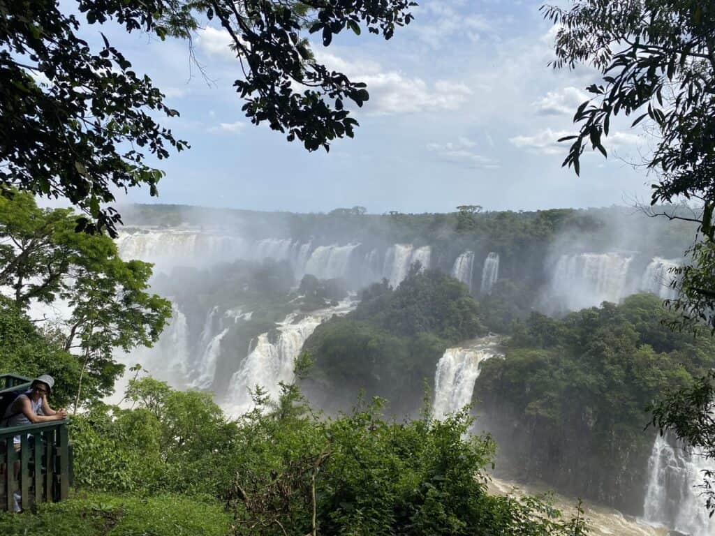 Breathtaking views of Iguazu Falls from the Brazilian side