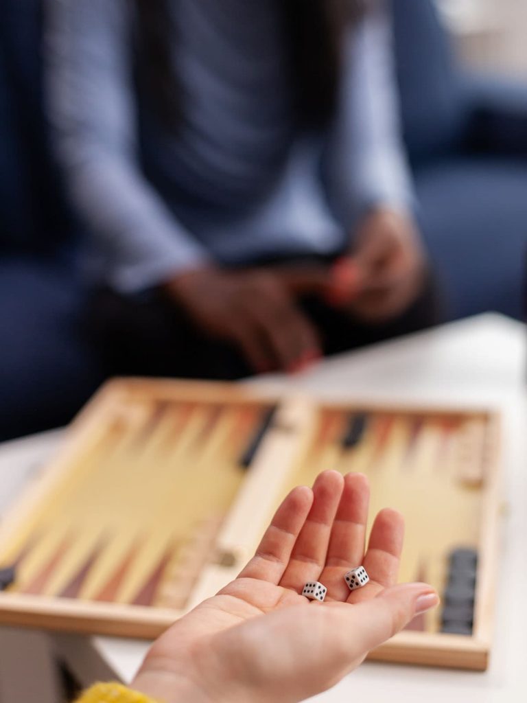 Greek backgammon board souvenir and gift idea.