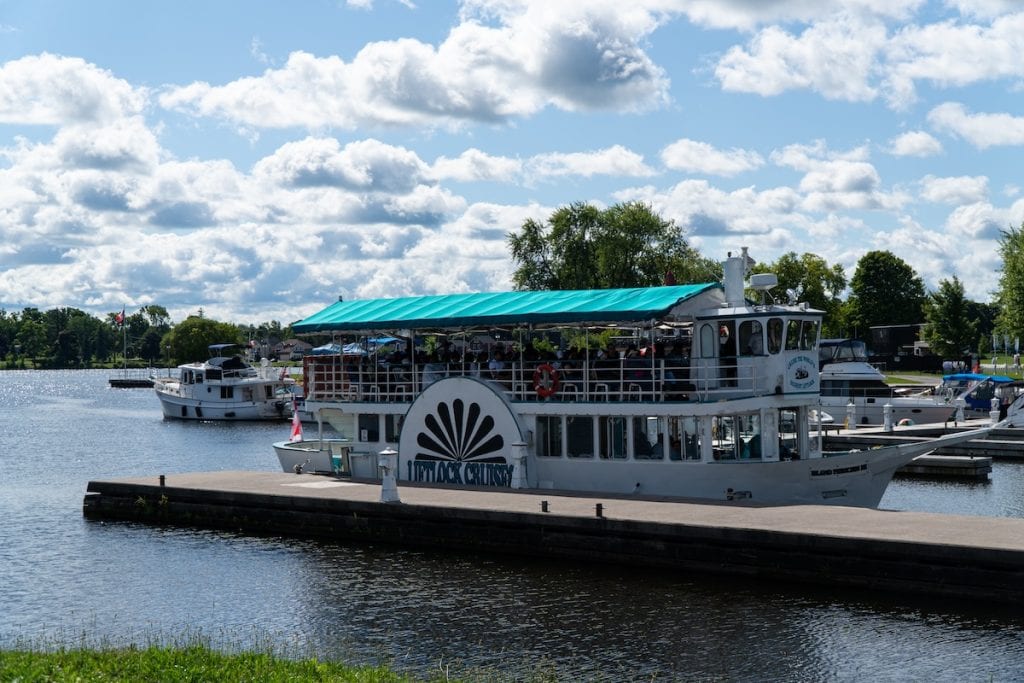 Peterborough river cruise.