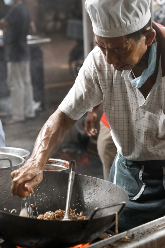 Penang street food vendor