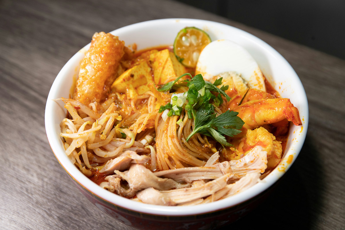 Malay curry laksa