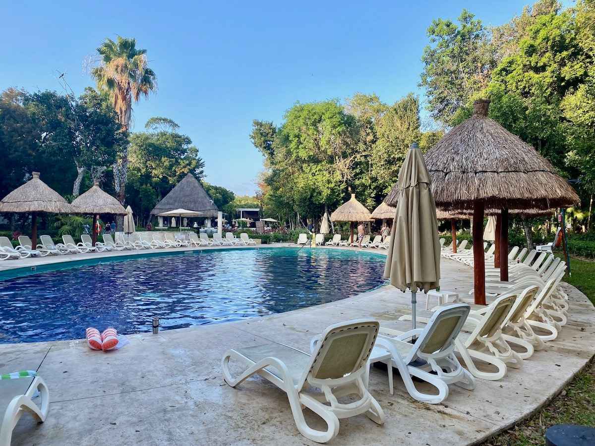 Activity Pool at Sian Ka'an adults-only resort in the Riviera Maya.