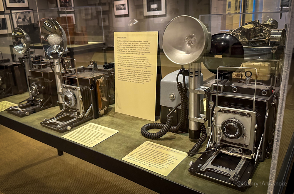 Best things to do in Rochester - Kodak Eastman Museum Speed Graphic cameras Rochester, NY