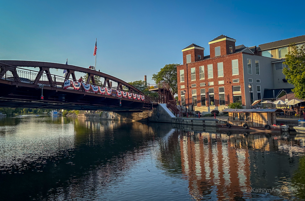 Village of Fairport close to Rochester, NY