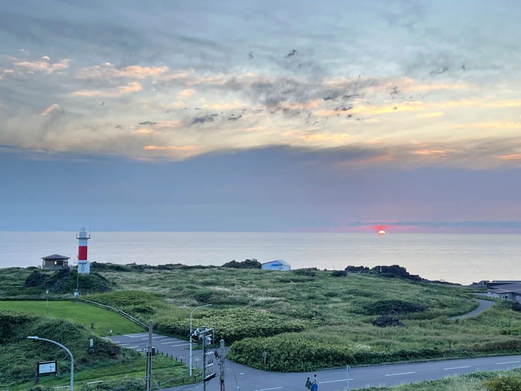 Sunset on Rishiri Island