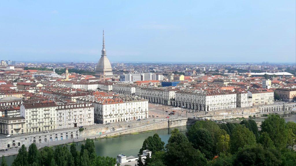 View of Turin from Monte dei Cappuccini