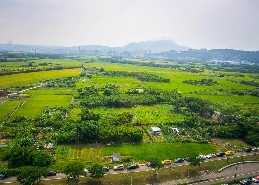 Aloft Taipei Beitou - Guandu view