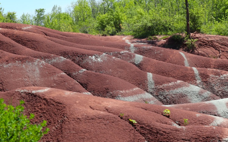 Cheltenham-Badlands---queenston-shale-1---lets-discover-on