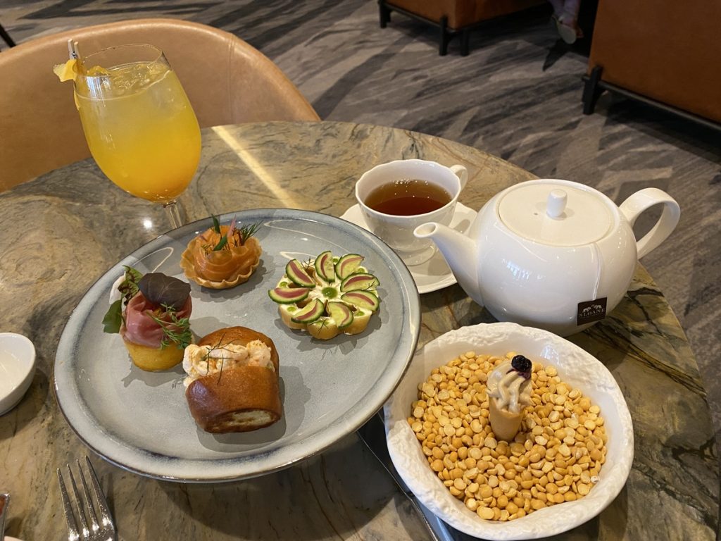 High tea at Joni in the Park Hyatt Toronto Hotel