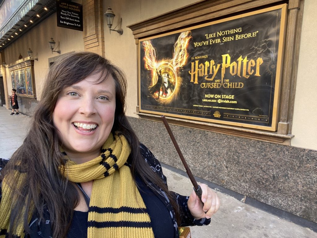 Going to see Harry Potter and the Cursed Child at the Ed Mirvish Theatre in downtown Toronto