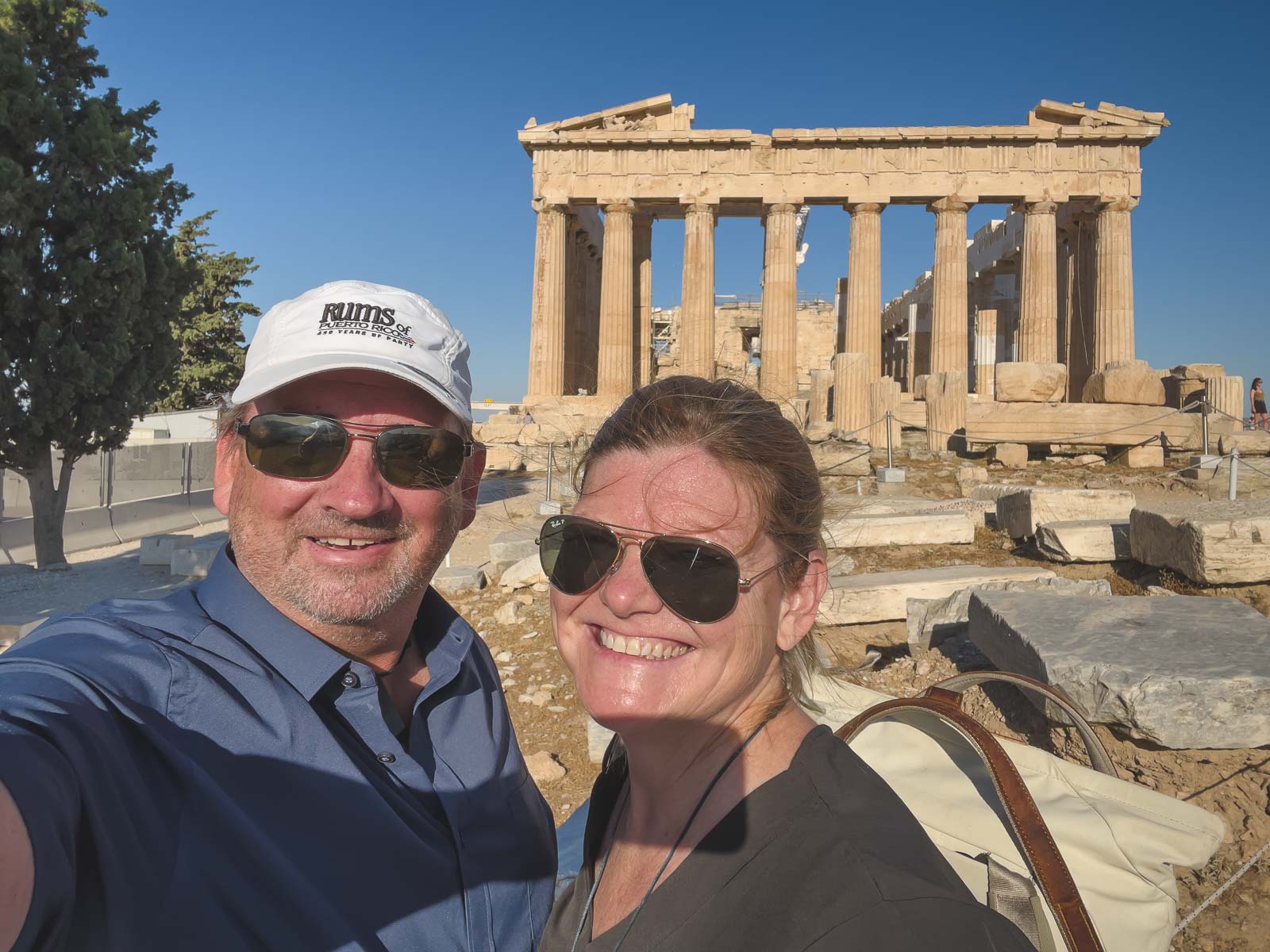 The Parthenon in Athens, Greece