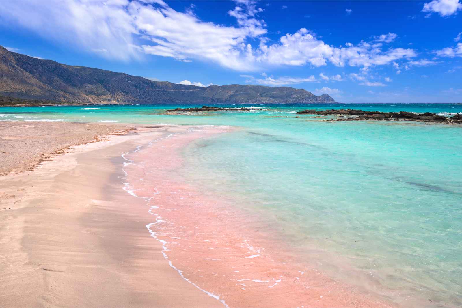 Elafonissi Beach in Crete