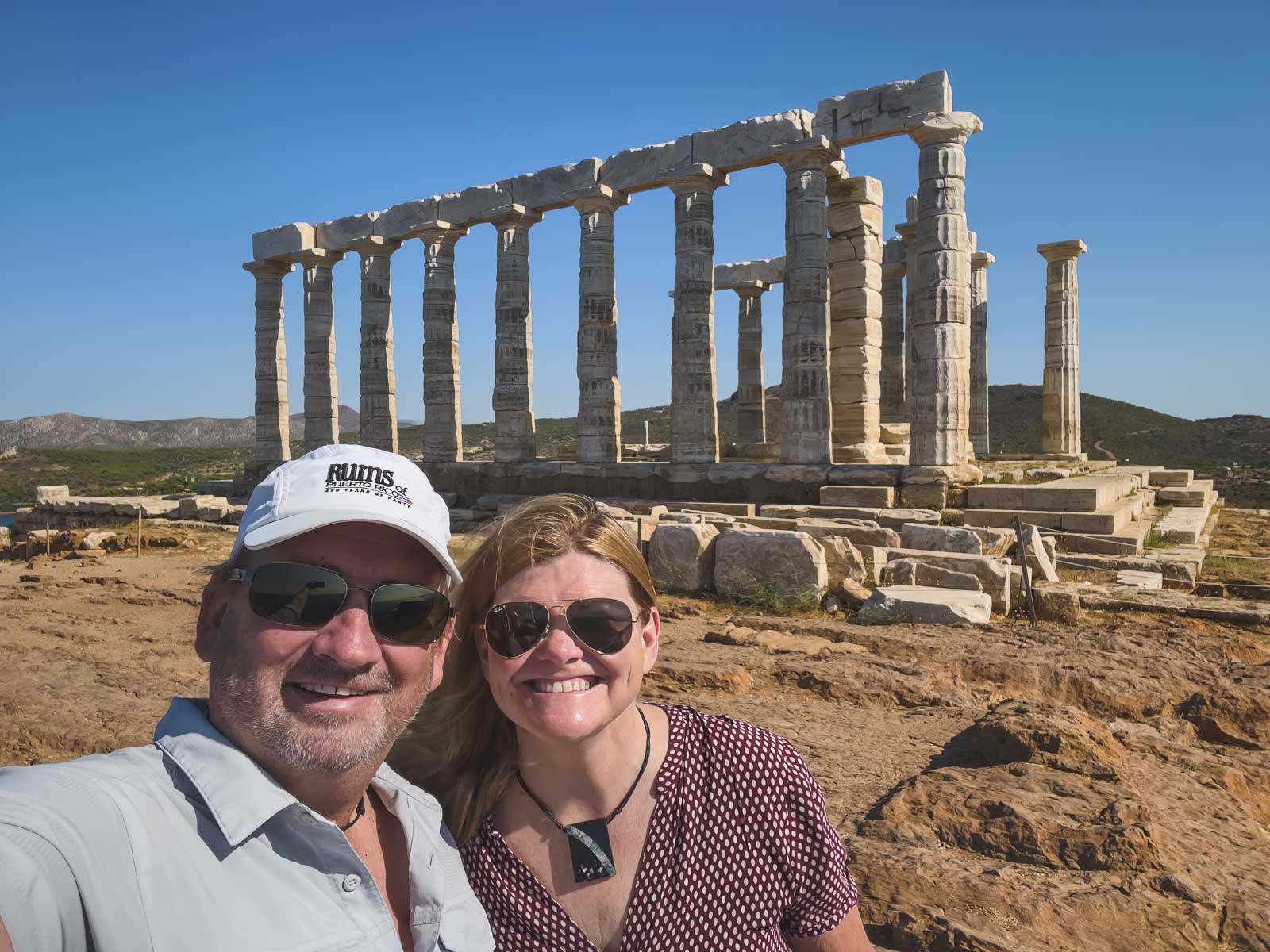 Temple of Poseidon in Greece