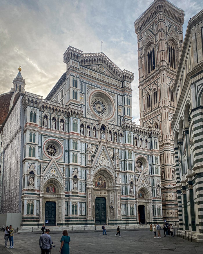 Florence's architecture pairs perfectly with Tuscan provincial flavors