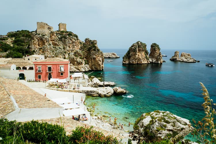 Tonnara di Scopello, Scopello, Sicily, Italy. Photo by Flo P, Unsplash