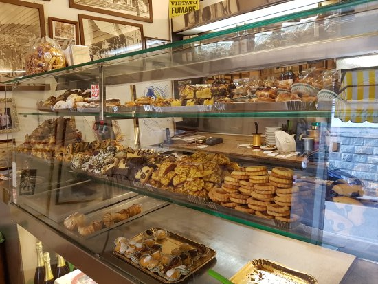 A bakery in Italy selling pastries