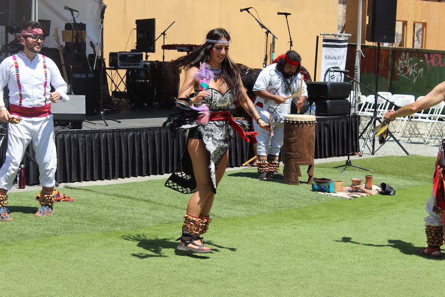 Moving Moments from the dancers and the drummers at Oakland, California's Indigenous Red Market.