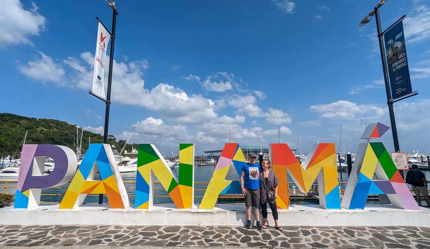 Pete and Dalene in Panama City