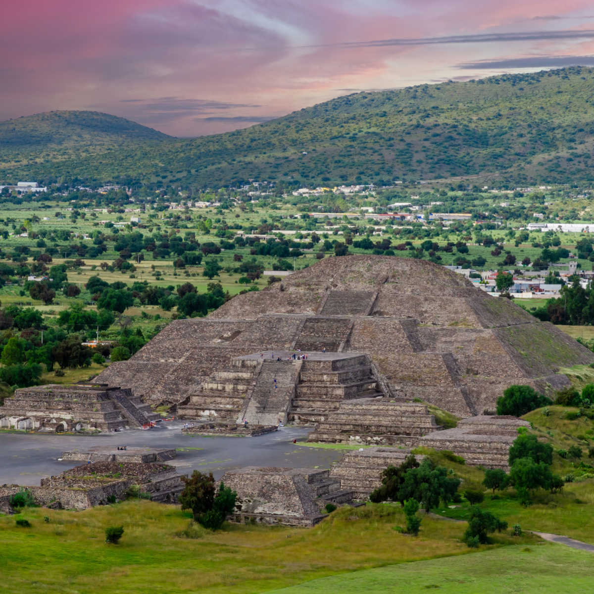 Teotihuacán pyramid near Mexico City