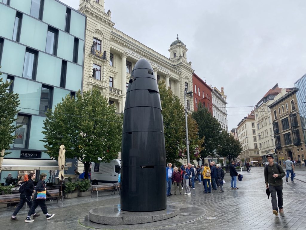 The astronomical clock of Brno in the Czech Republic