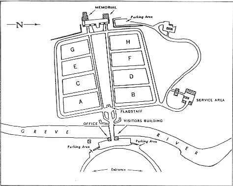 Florence American Cemetery map my travel in Tuscany