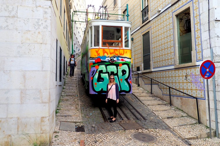 Funicular, Photos of Lisbon, Portugal