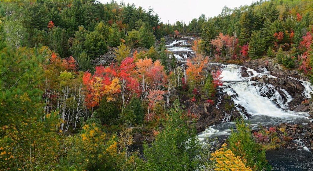 Stunning views at Onaping Falls.