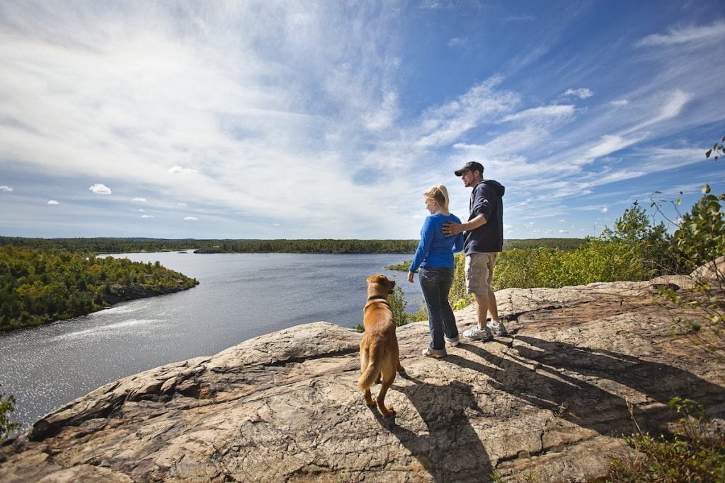 Exploring the natural areas around Sudbury.