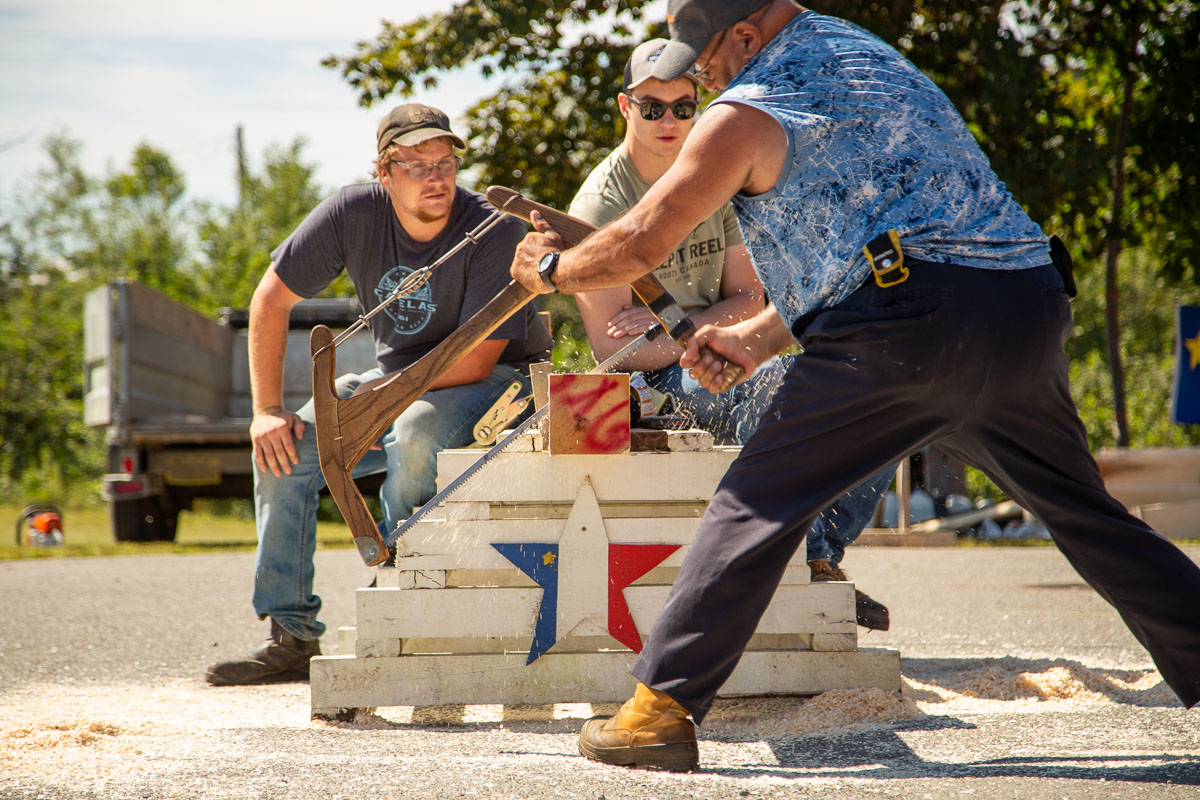 Nova Scotia Festivals - Festival Acadien de Clare Lumberjacks