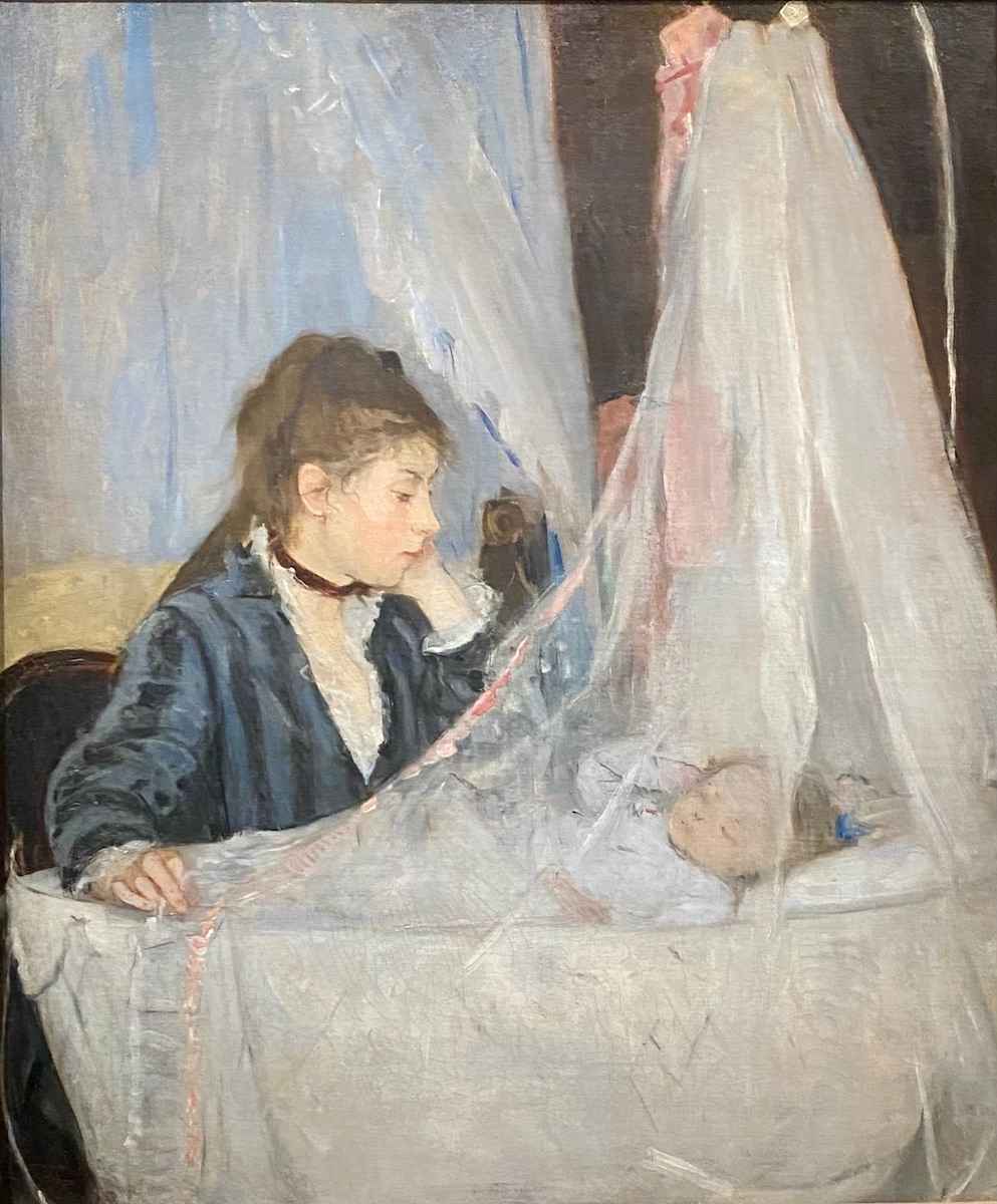 The Cradle, an Impressionist painting by Berthe Morisot.