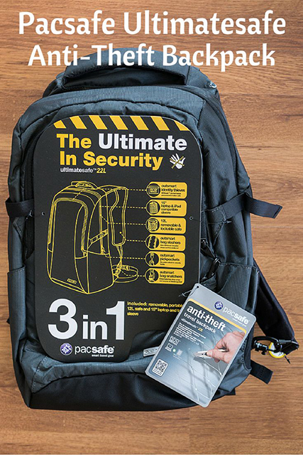 Pacsafe Ultimatesafe 22L Anti-Theft Backpack, Travel Bag