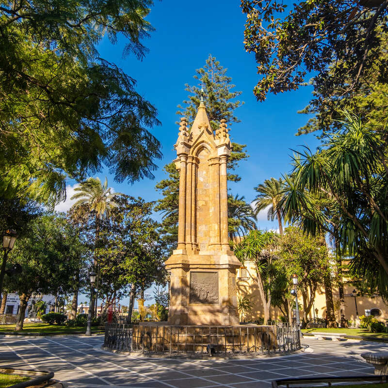 Plaza De Africa In Ceuta, Spain