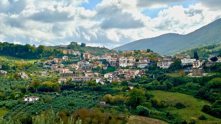 The charming town of Toffia, Italy. Photo by Isabella Miller