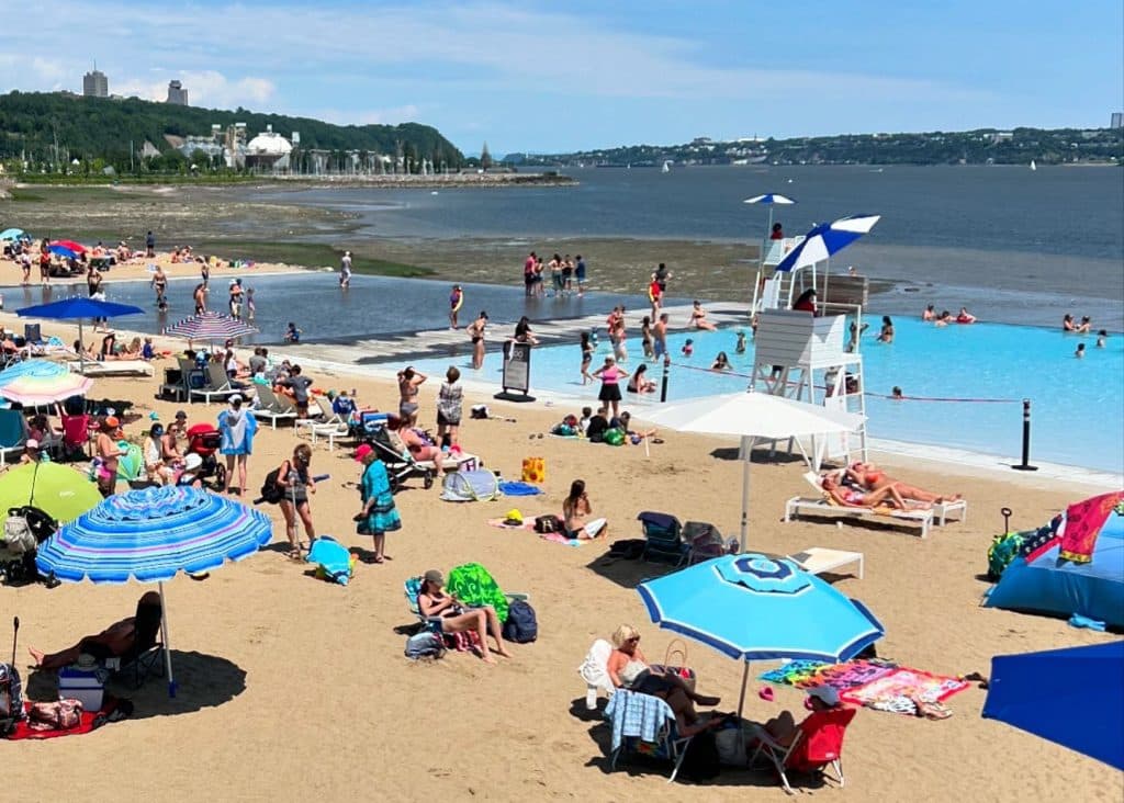 station de la plage in quebec city