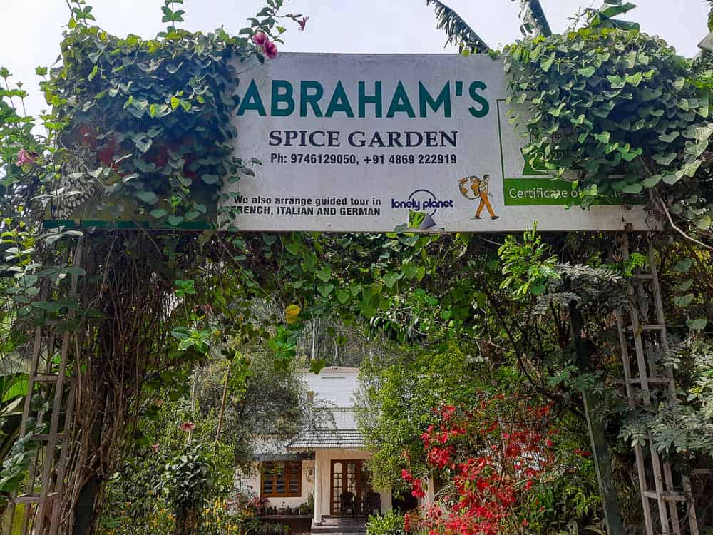 Abraham's Spice Garden, Kerala